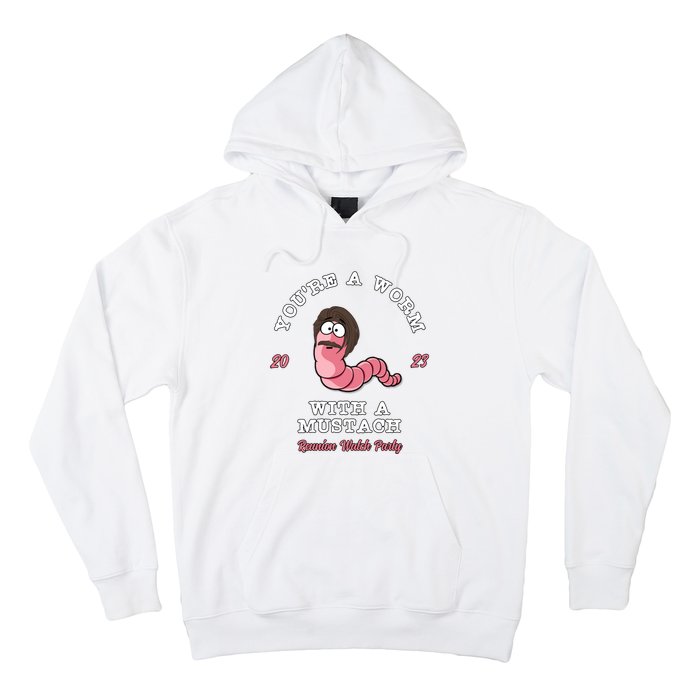 Worm With A Mustache James Tom Ariana Reality Hoodie