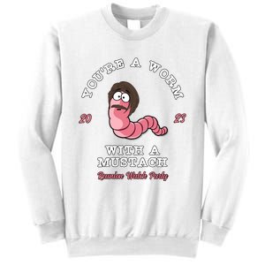 Worm With A Mustache James Tom Ariana Reality Sweatshirt