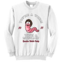 Worm With A Mustache James Tom Ariana Reality Sweatshirt