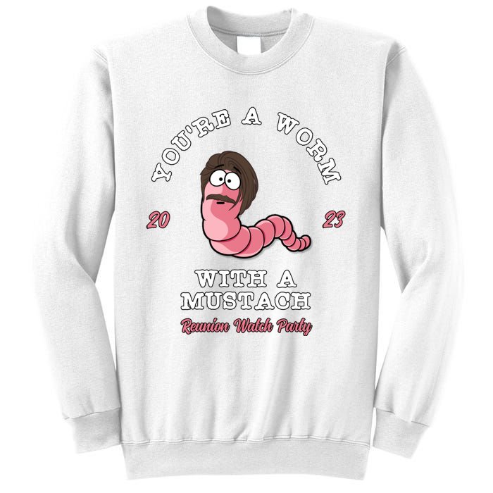 Worm With A Mustache James Tom Ariana Reality Sweatshirt