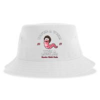 Worm With A Mustache James Tom Ariana Reality Sustainable Bucket Hat