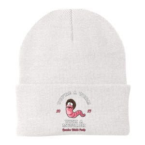 Worm With A Mustache James Tom Ariana Reality Knit Cap Winter Beanie