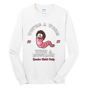 Worm With A Mustache James Tom Ariana Reality Tall Long Sleeve T-Shirt