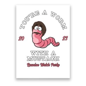 Worm With A Mustache James Tom Ariana Reality Poster