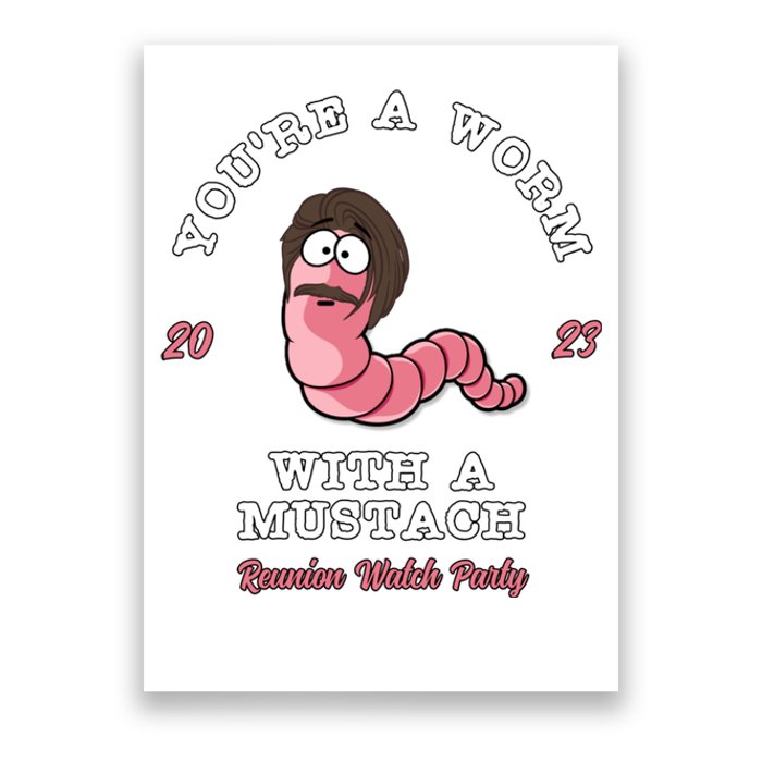 Worm With A Mustache James Tom Ariana Reality Poster