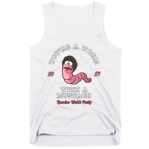 Worm With A Mustache James Tom Ariana Reality Tank Top