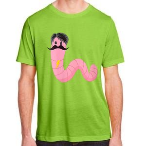 Worm With A Mustache James Tom Ariana Reality Adult ChromaSoft Performance T-Shirt