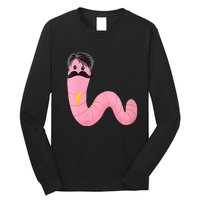 Worm With A Mustache James Tom Ariana Reality Long Sleeve Shirt