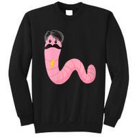 Worm With A Mustache James Tom Ariana Reality Sweatshirt