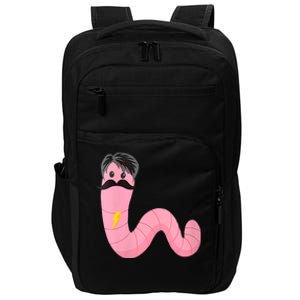 Worm With A Mustache James Tom Ariana Reality Impact Tech Backpack