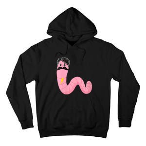 Worm With A Mustache James Tom Ariana Reality Tall Hoodie