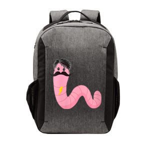 Worm With A Mustache James Tom Ariana Reality Vector Backpack