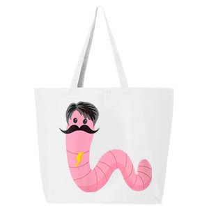 Worm With A Mustache James Tom Ariana Reality 25L Jumbo Tote