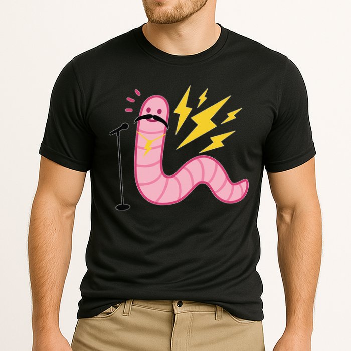 Worm With A Mustache Tom Ariana Reality Performance Shirt