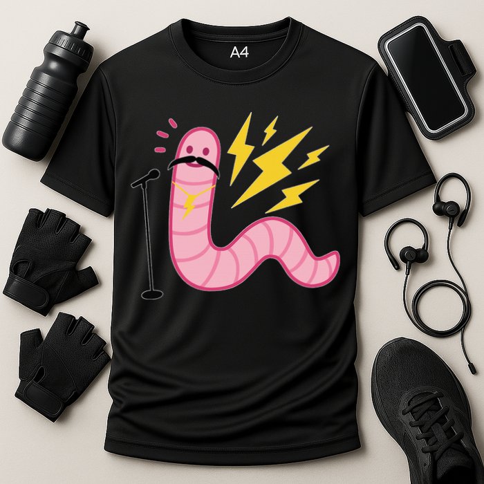 Worm With A Mustache Tom Ariana Reality Performance Shirt