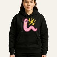 Worm With A Mustache Tom Ariana Reality Hoodie