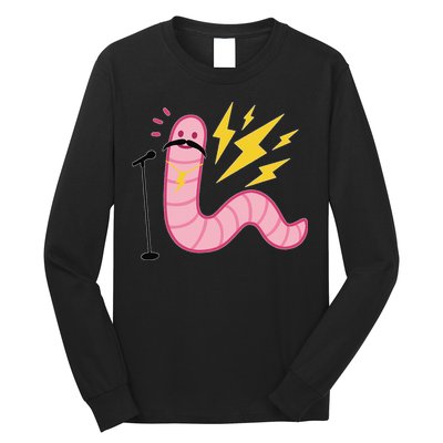 Worm With A Mustache Tom Ariana Reality Long Sleeve Shirt
