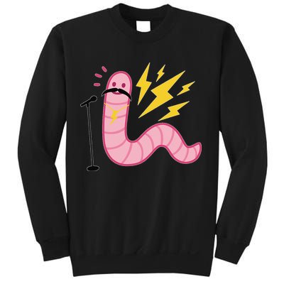 Worm With A Mustache Tom Ariana Reality Sweatshirt