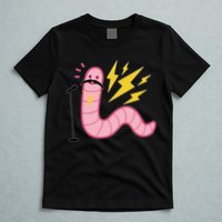 Worm With A Mustache Tom Ariana Reality T-Shirt