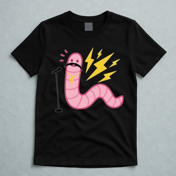 Worm With A Mustache Tom Ariana Reality T-Shirt