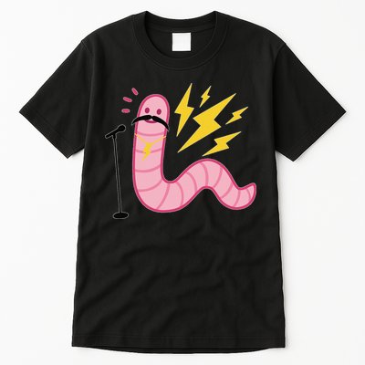Worm With A Mustache Tom Ariana Reality Tall T-Shirt