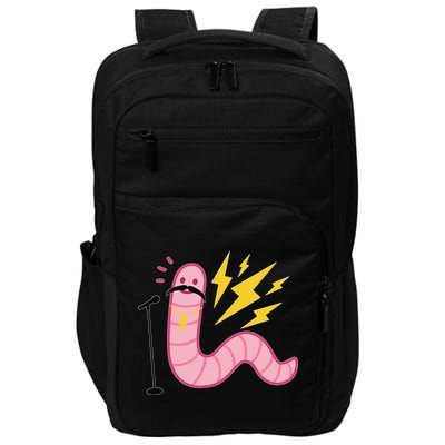 Worm With A Mustache Tom Ariana Reality Impact Tech Backpack