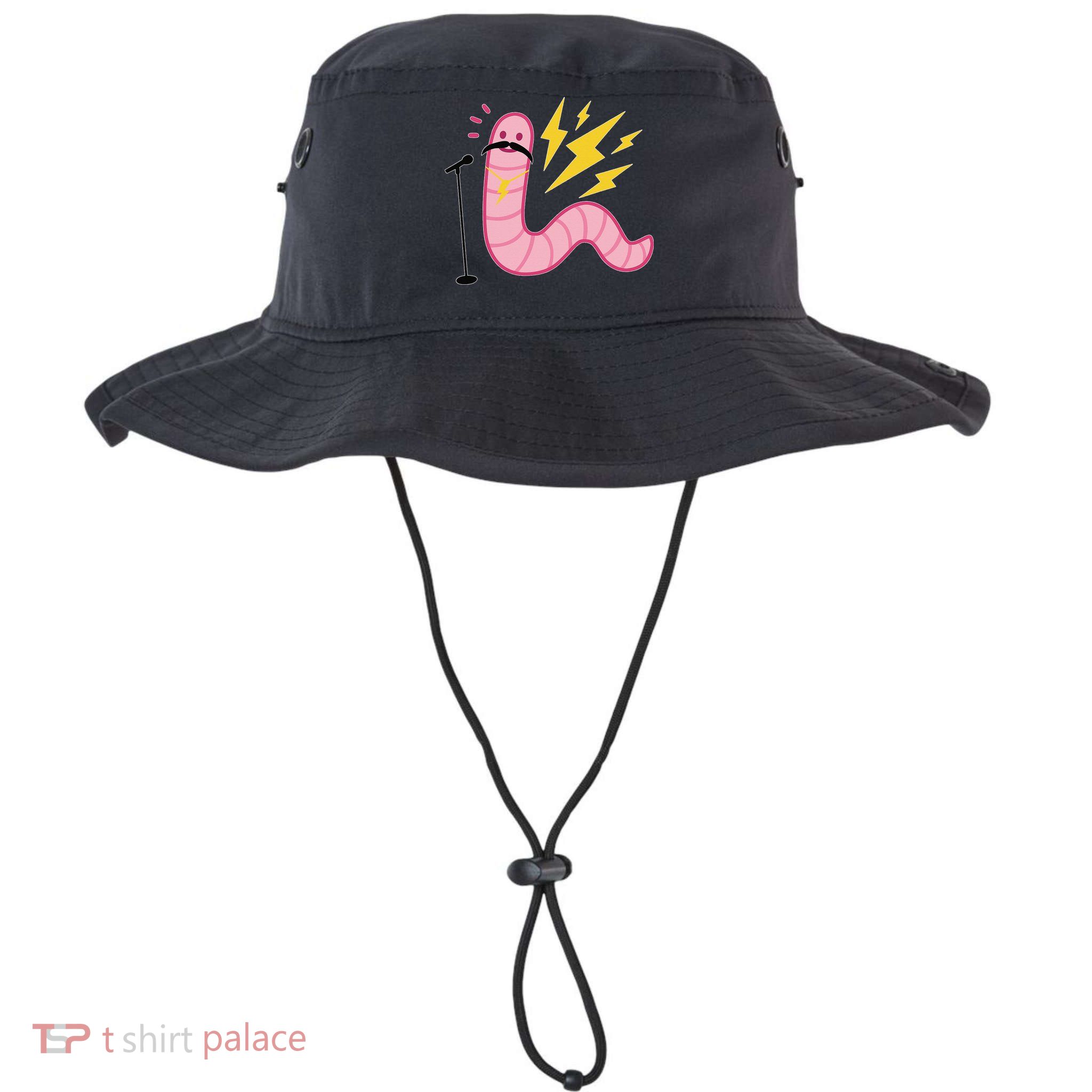 Worm With A Mustache Tom Ariana Reality Bucket Hat