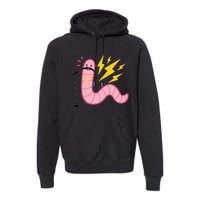 Worm With A Mustache Tom Ariana Reality Premium Hoodie