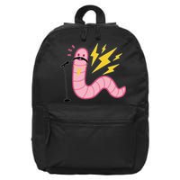 Worm With A Mustache Tom Ariana Reality 16 in Basic Backpack
