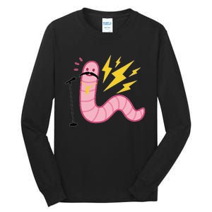 Worm With A Mustache Tom Ariana Reality Tall Long Sleeve T-Shirt