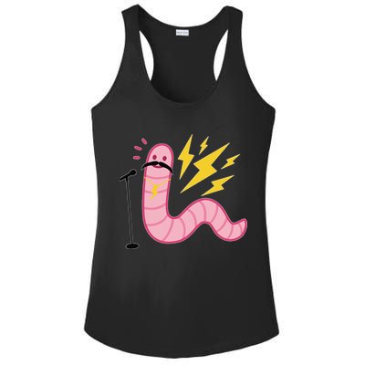 Worm With A Mustache Tom Ariana Reality Ladies PosiCharge Competitor Racerback Tank