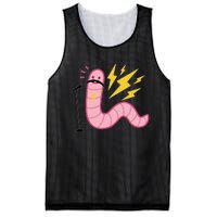 Worm With A Mustache Tom Ariana Reality Mesh Reversible Basketball Jersey Tank