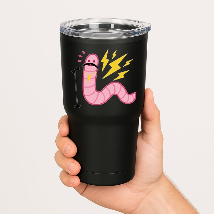 Worm With A Mustache Tom Ariana Reality Tumbler