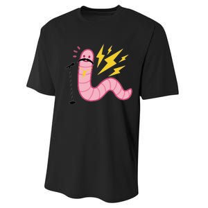 Worm With A Mustache Tom Ariana Reality Performance Sprint T-Shirt