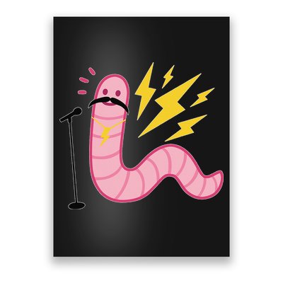Worm With A Mustache Tom Ariana Reality Poster