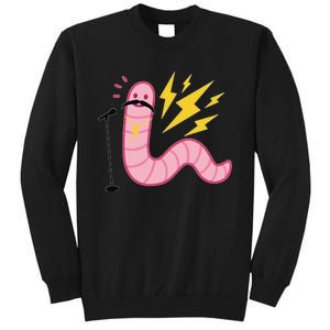 Worm With A Mustache Tom Ariana Reality Tall Sweatshirt