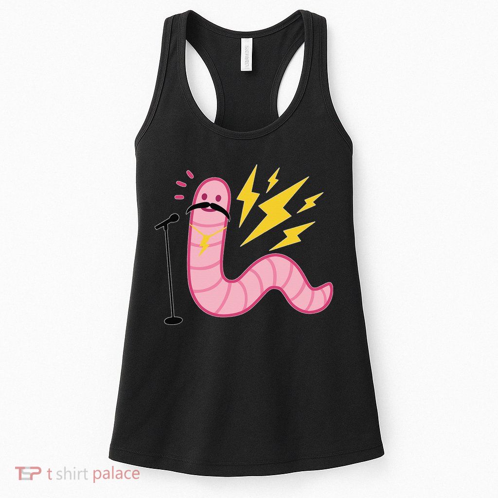 Worm With A Mustache Tom Ariana Reality Womens Tank Top