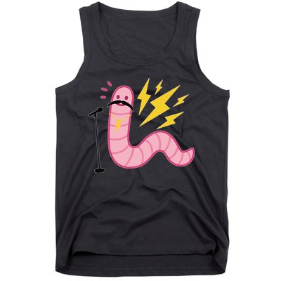 Worm With A Mustache Tom Ariana Reality Tank Top