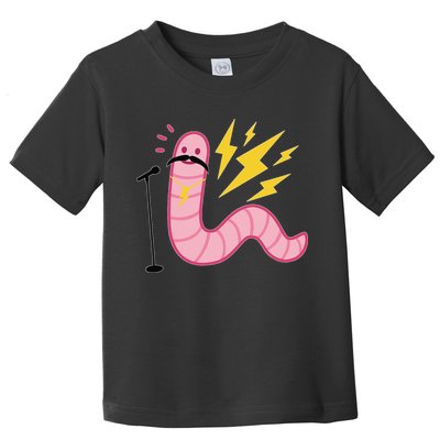 Worm With A Mustache Tom Ariana Reality Toddler T-Shirt