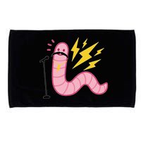 Worm With A Mustache Tom Ariana Reality Microfiber Hand Towel
