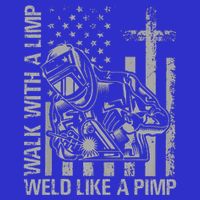 Walk With A Limp Weld Like A Pimp 16 in Basic Backpack