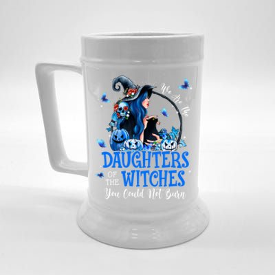 Witch We Are The Daughters Of The Witches You Couldn’t Burn Gift Beer Stein