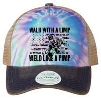 Walk With A Limp Weld Like A Pimp Legacy Tie Dye Trucker Hat