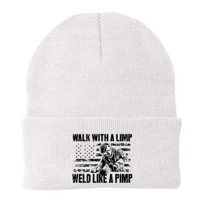 Walk With A Limp Weld Like A Pimp Beanie