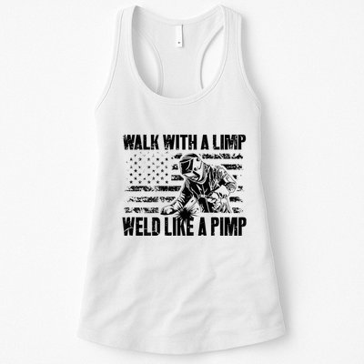 Walk With A Limp Weld Like A Pimp Womens Tank Top