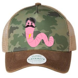 Worm With A Mustache James Tom Ariana Reality Legacy Tie Dye Trucker Hat