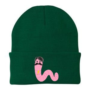 Worm With A Mustache James Tom Ariana Reality Knit Cap Winter Beanie