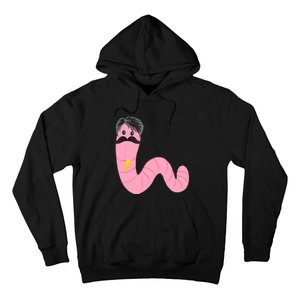 Worm With A Mustache James Tom Ariana Reality Hoodie