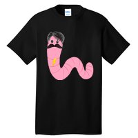 Worm With A Mustache James Tom Ariana Reality Tall T-Shirt