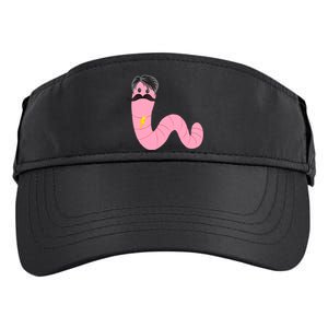 Worm With A Mustache James Tom Ariana Reality Adult Drive Performance Visor